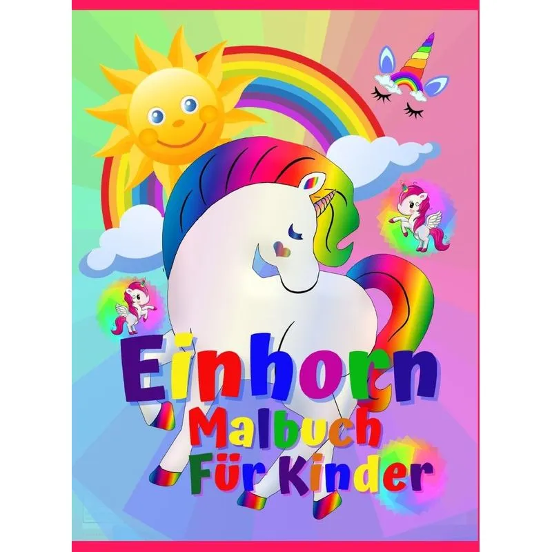 Einhorn Malbuch für Kinder