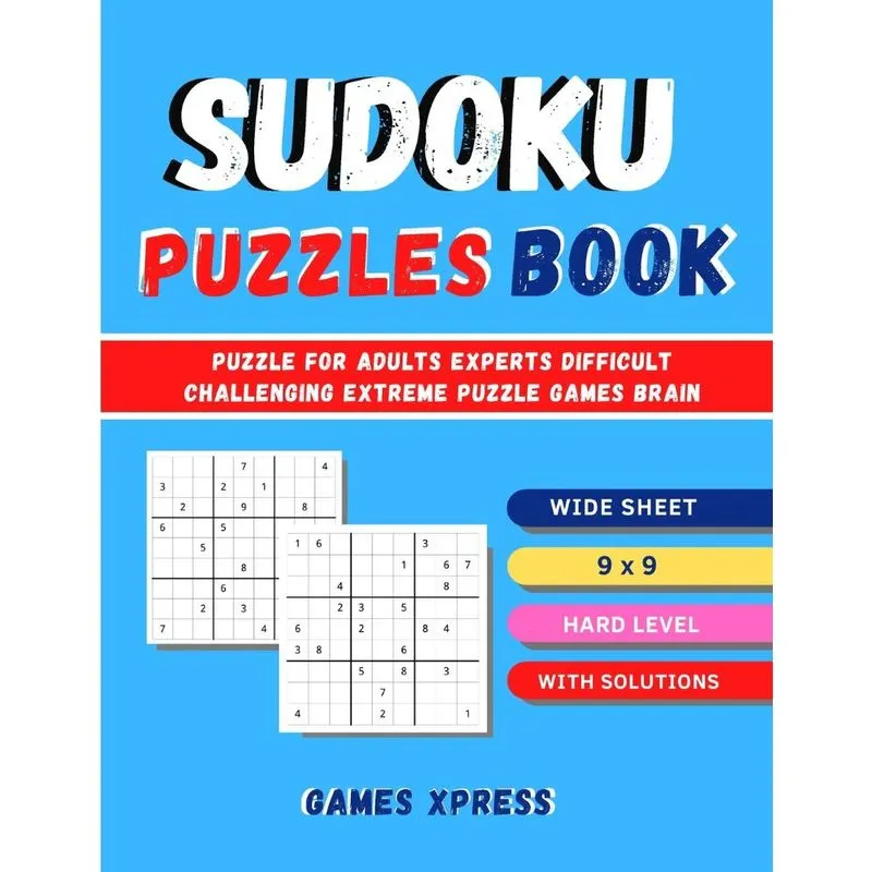 SUDOKU PUZZLES BOOK