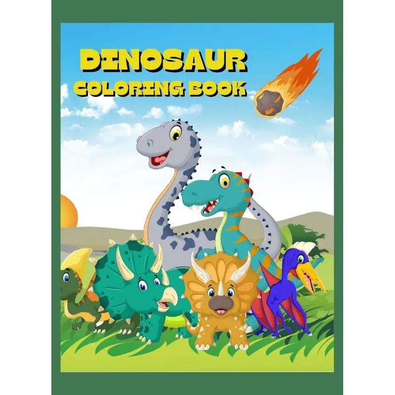Dinosaur Coloring Book