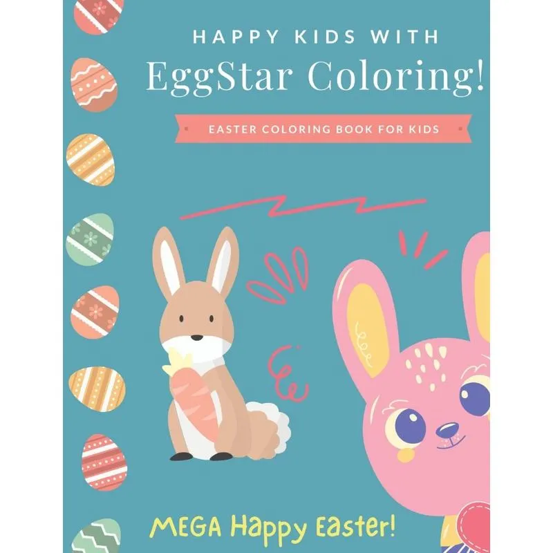 Easter coloring book for kids