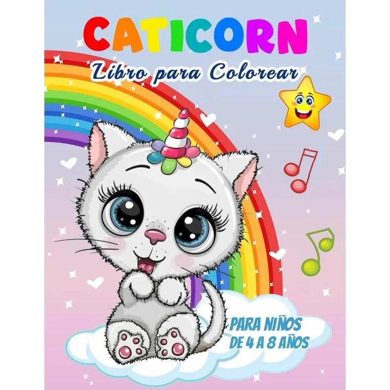 Caticorn Libro para Colorear