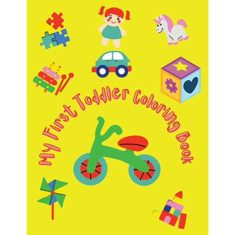 My First Toddler Coloring Book