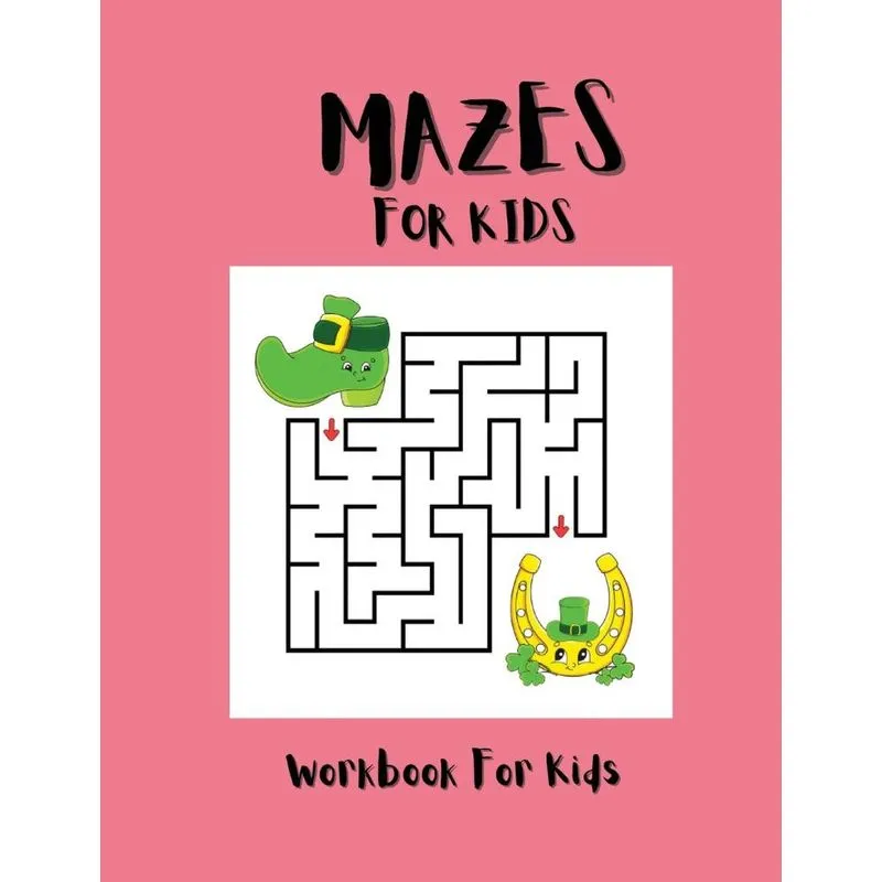 FUNNY MAZES WORKBOOK BOOK FOR KIDS