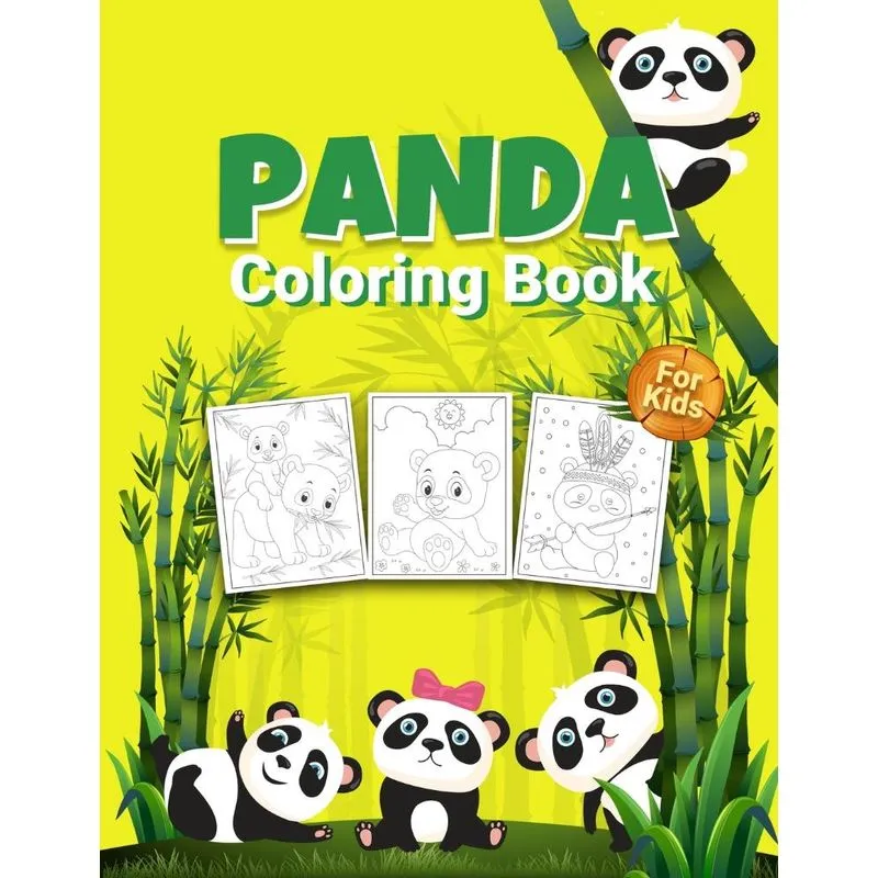 Panda Coloring Book for Kids