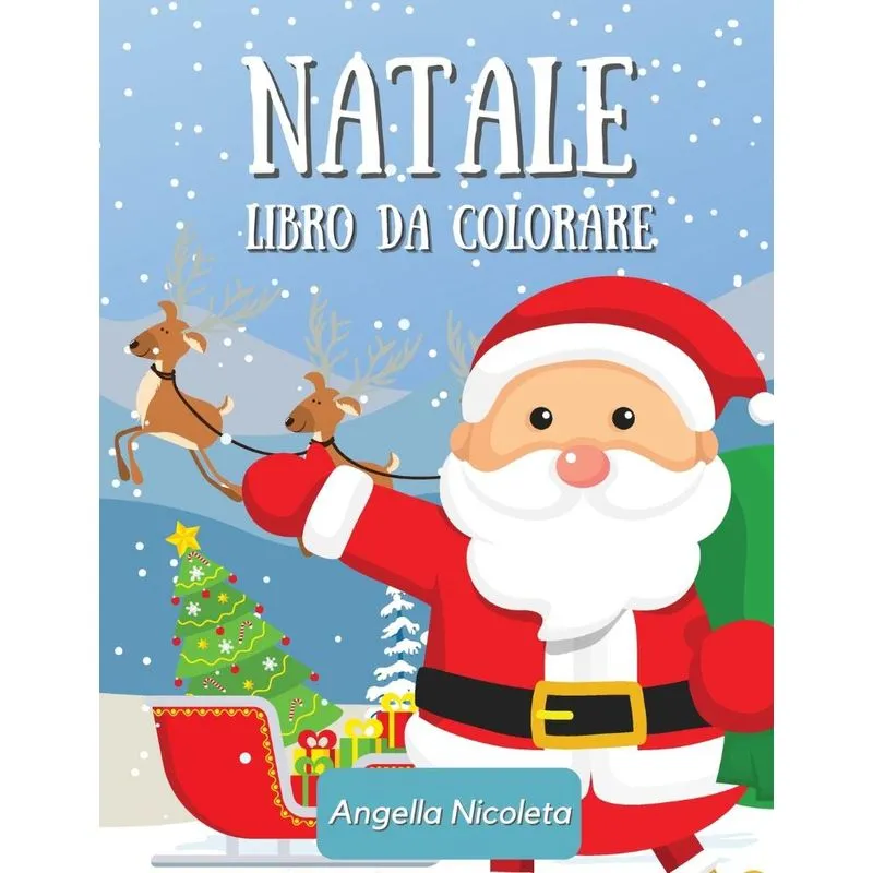 Natale Libro da colorare