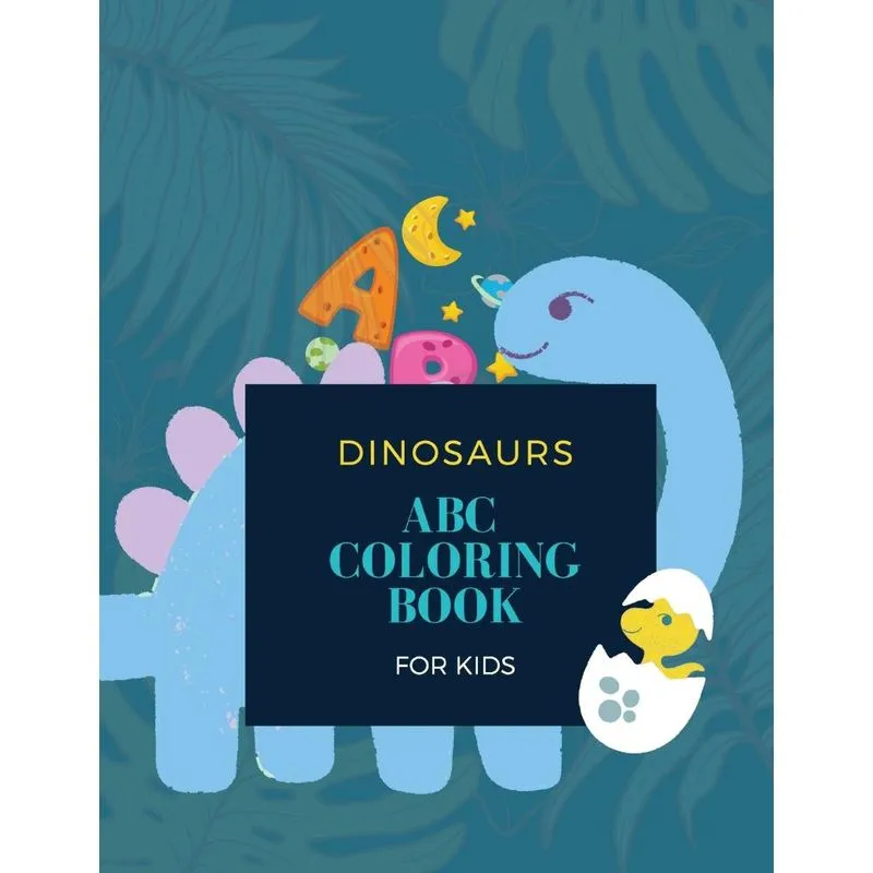 ABC Dinosaur Coloring Book