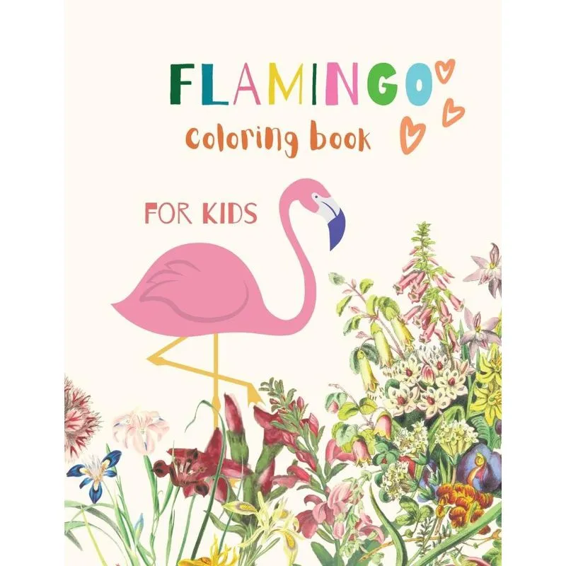 Flamingo Coloring Book for Kids