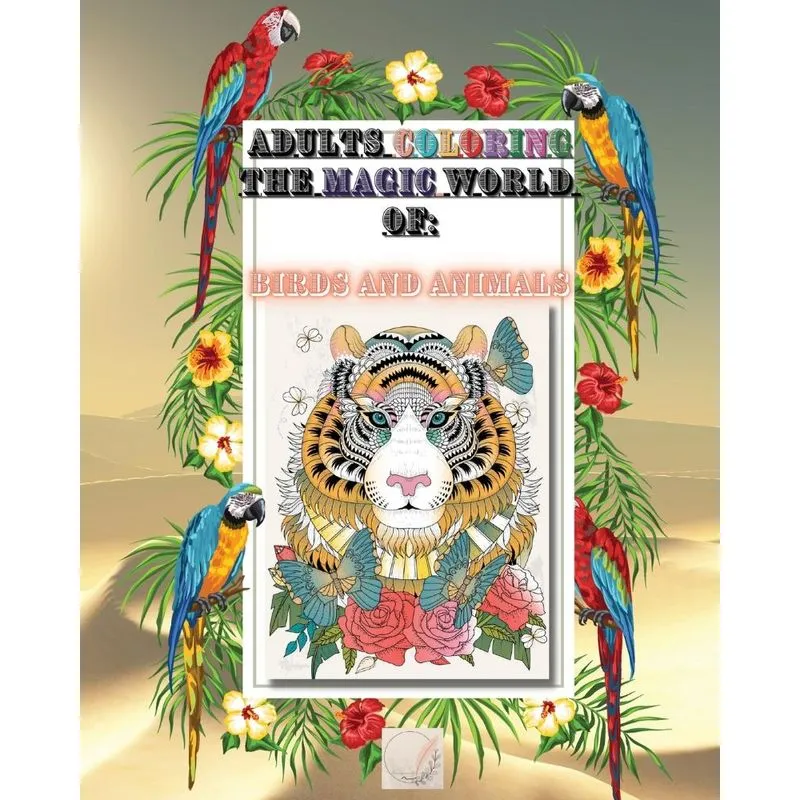 Adult coloring The magic world of