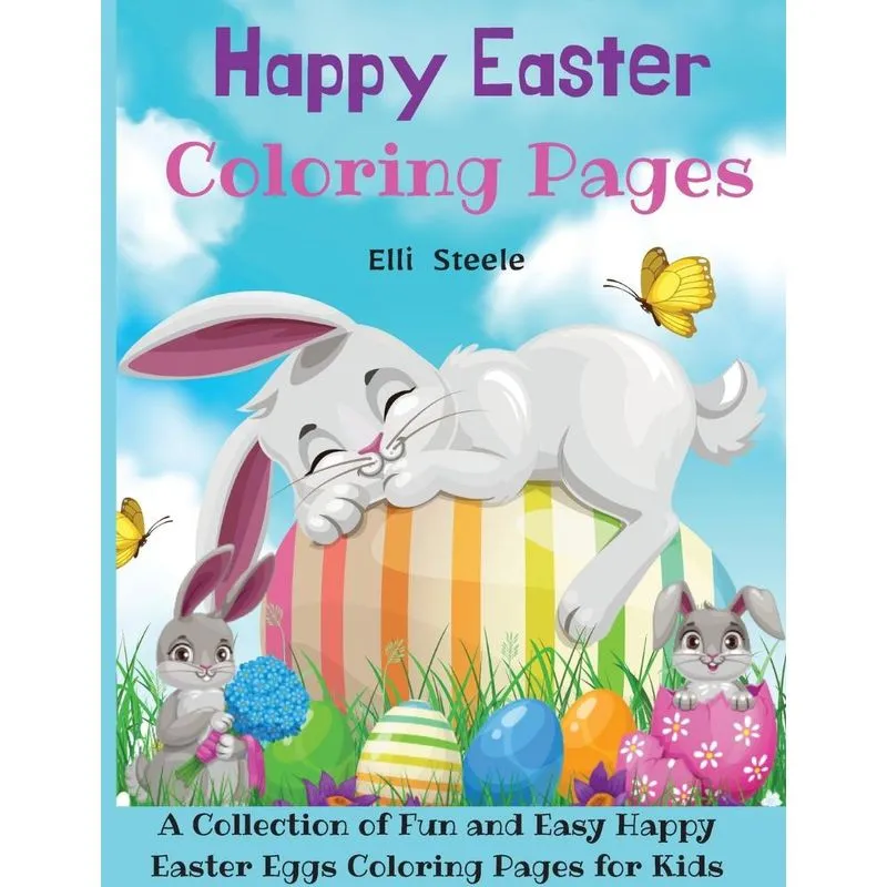 Happy Easter Coloring Pages