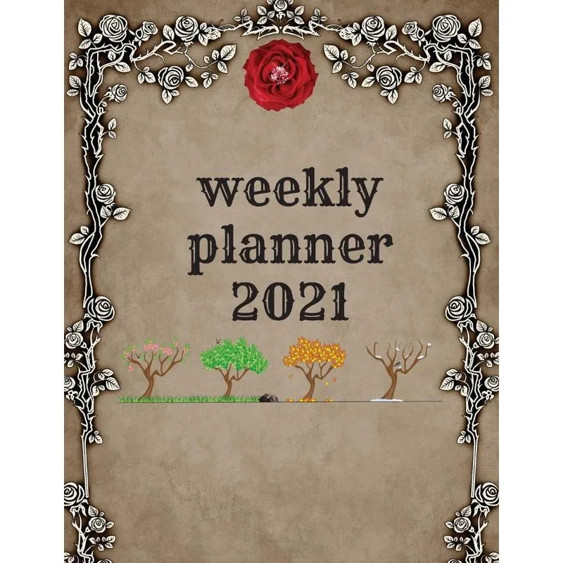 Weekly Planner 2021 colored