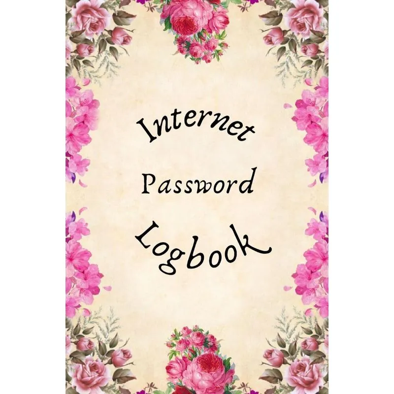 Internet Password Logbook
