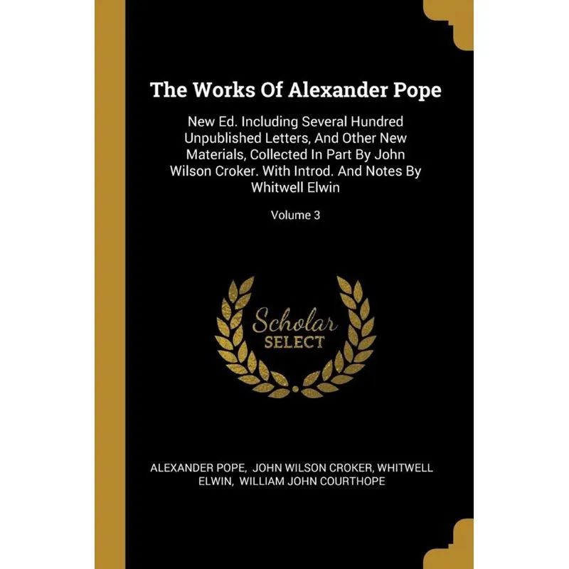 The Works Of Alexander Pope