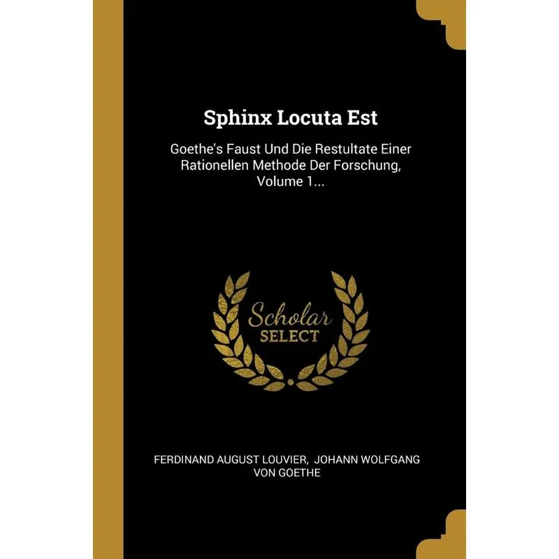 Sphinx Locuta Est