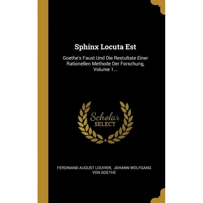 Sphinx Locuta Est