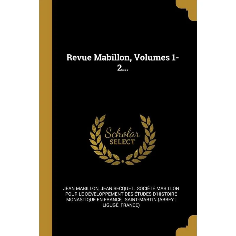 Revue Mabillon, Volumes 1-2...