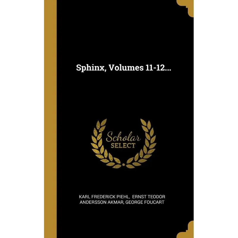 Sphinx, Volumes 11-12...