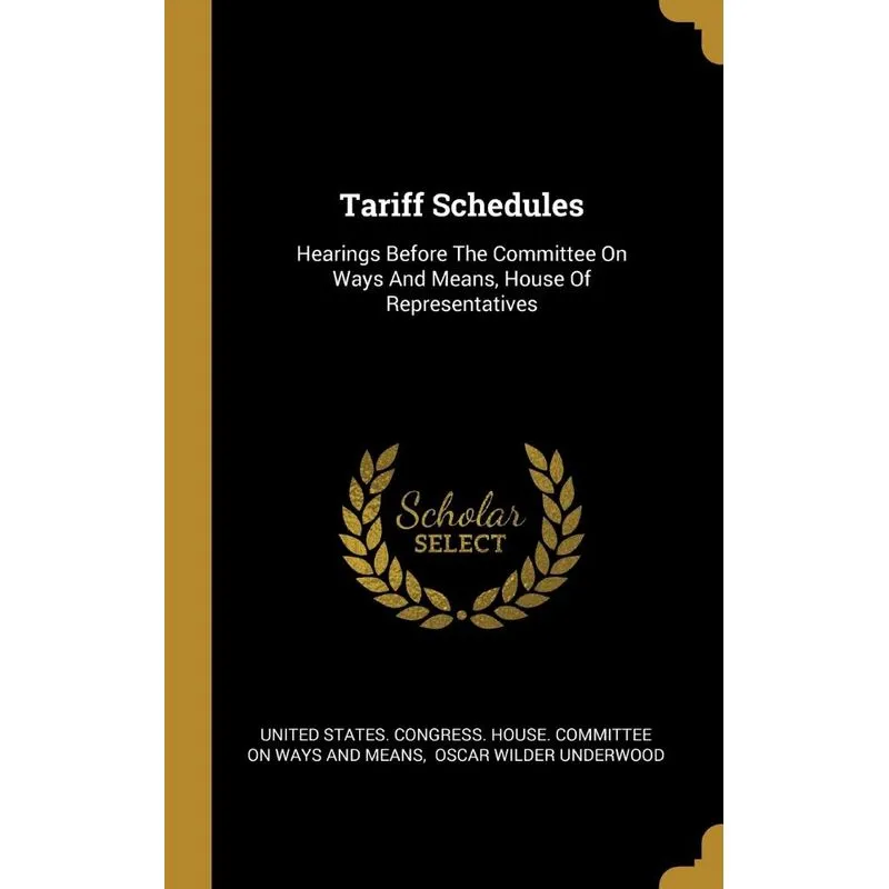 Tariff Schedules