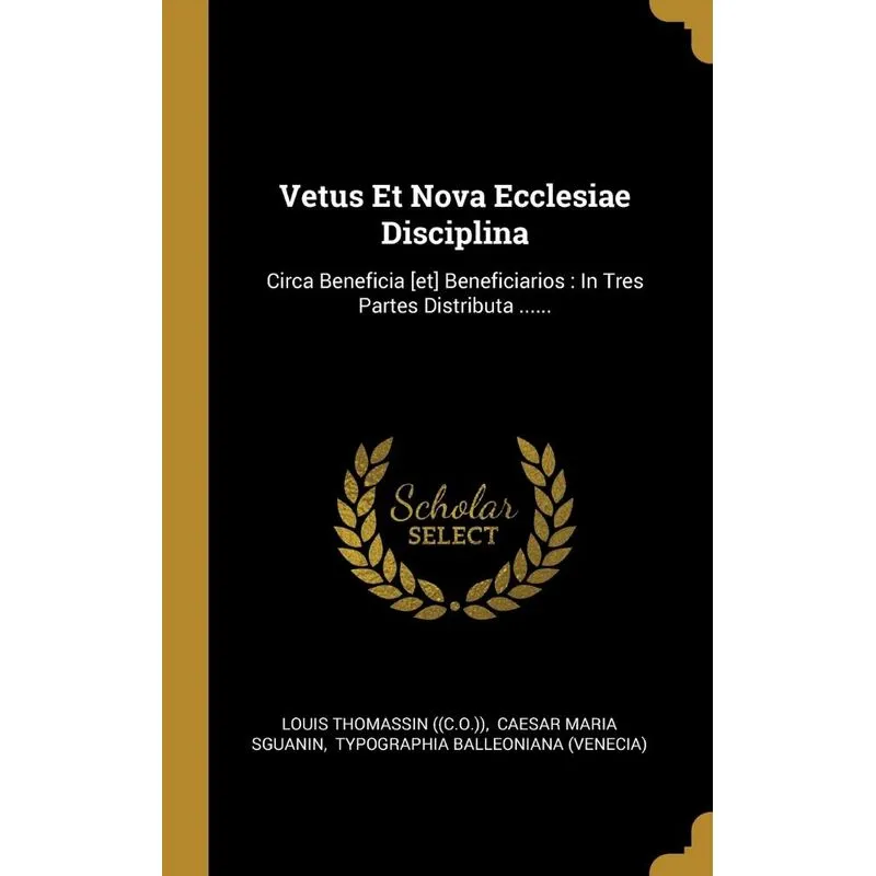 Vetus Et Nova Ecclesiae Disciplina