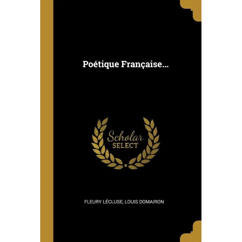 Poétique Française...