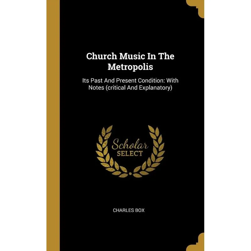 Church Music In The Metropolis