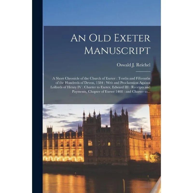 An Old Exeter Manuscript