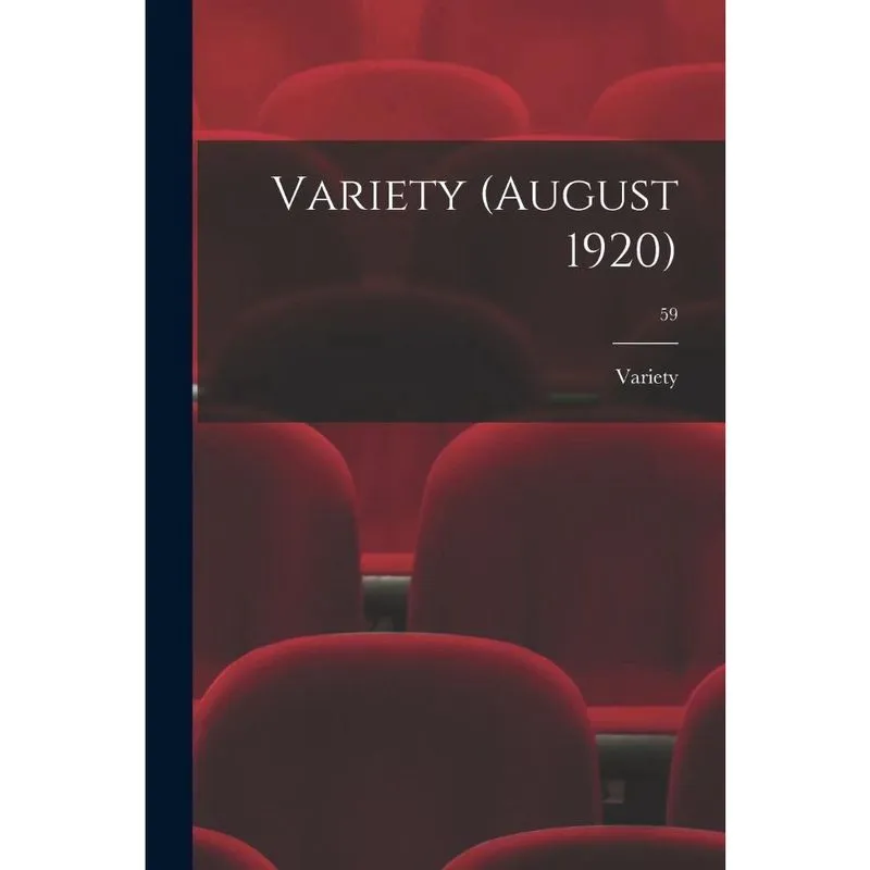 Livro Variety (August 1920); 59