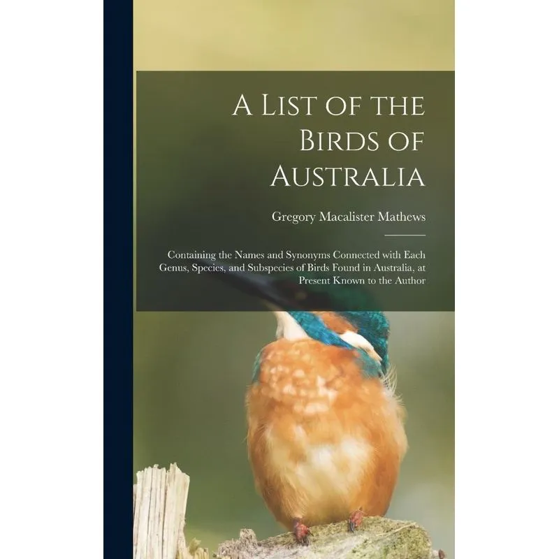 A List Of The Birds Of Australia