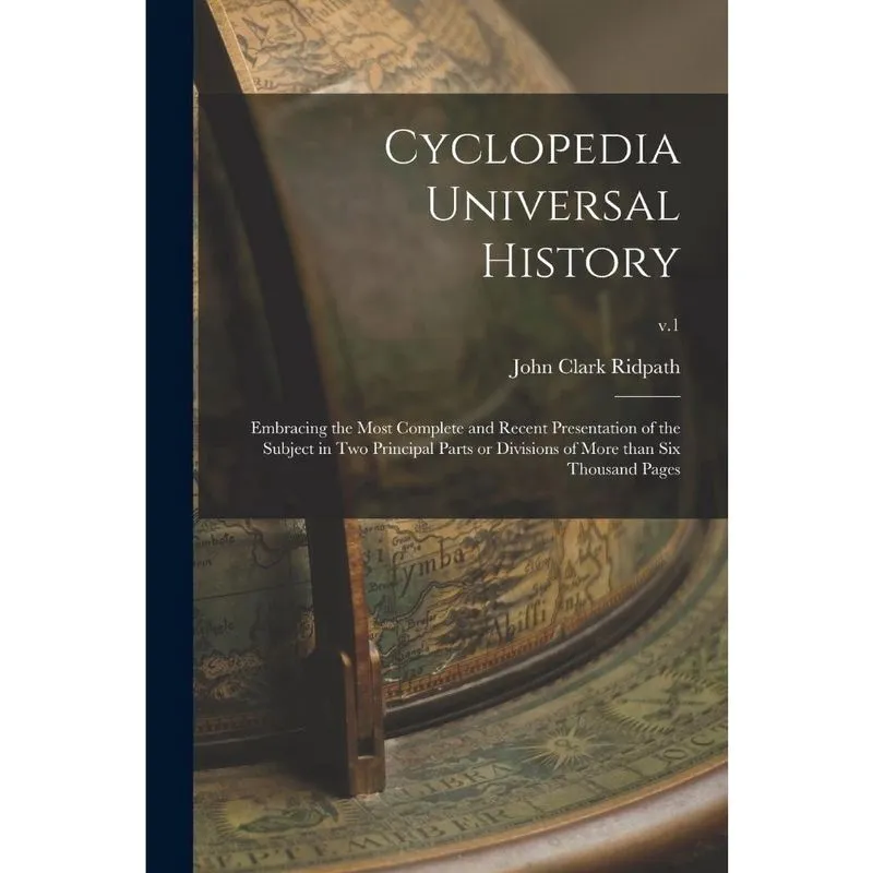 Livro Cyclopedia Universal History