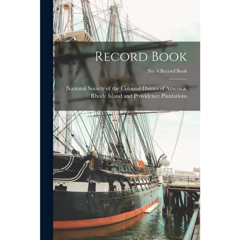 Record Book; No. 4 Record book
