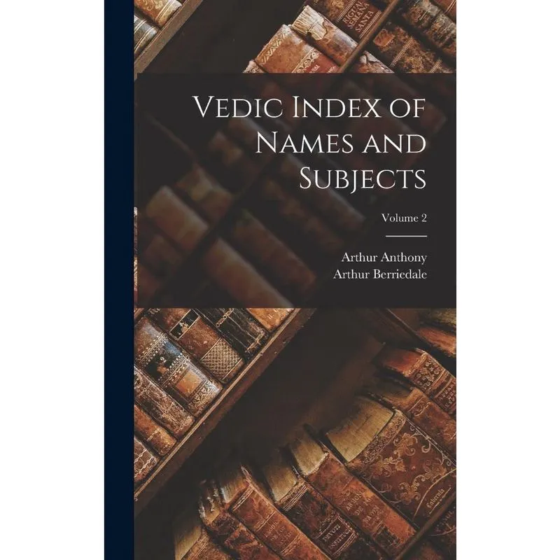 Livro Vedic Index of Names and Subjects; Volume 2
