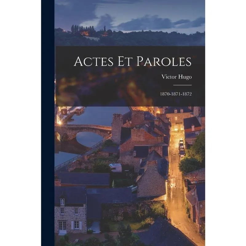 Livro Actes et Paroles
