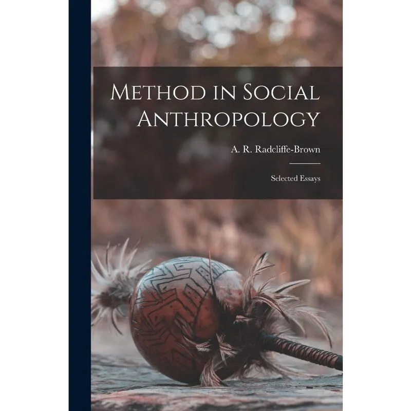 Livro Method in Social Anthropology; Selected Essays