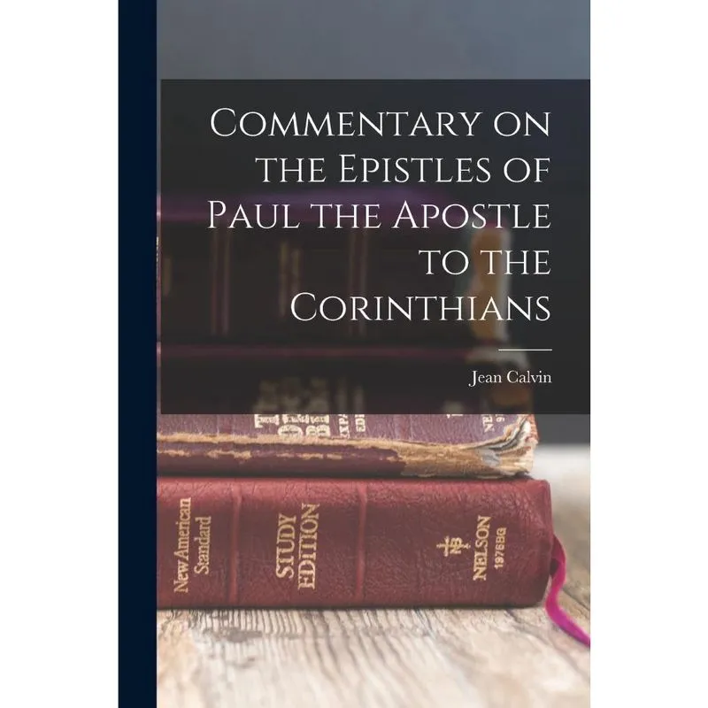 Livro Commentary on the Epistles of Paul the Apostle to the Corinthians