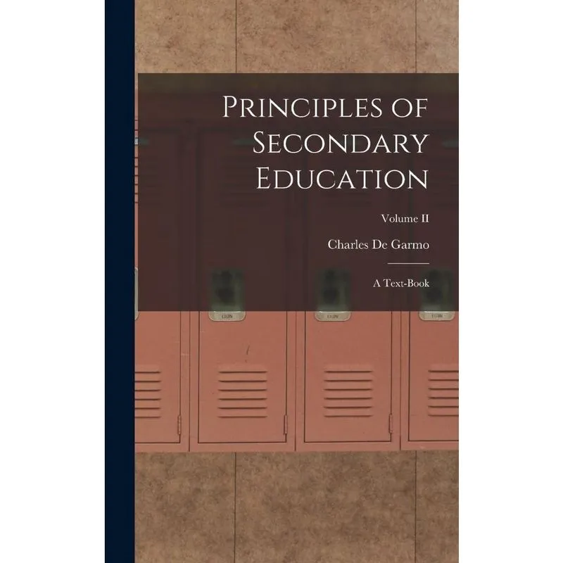 Livro Principles of Secondary Education