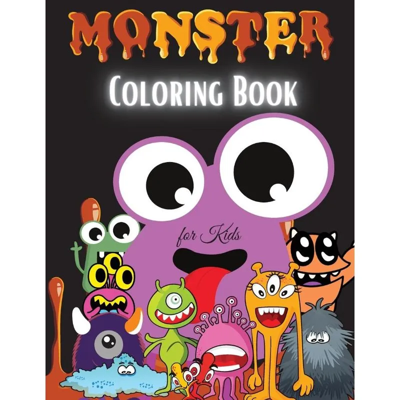 Monster Coloring Book for Kids