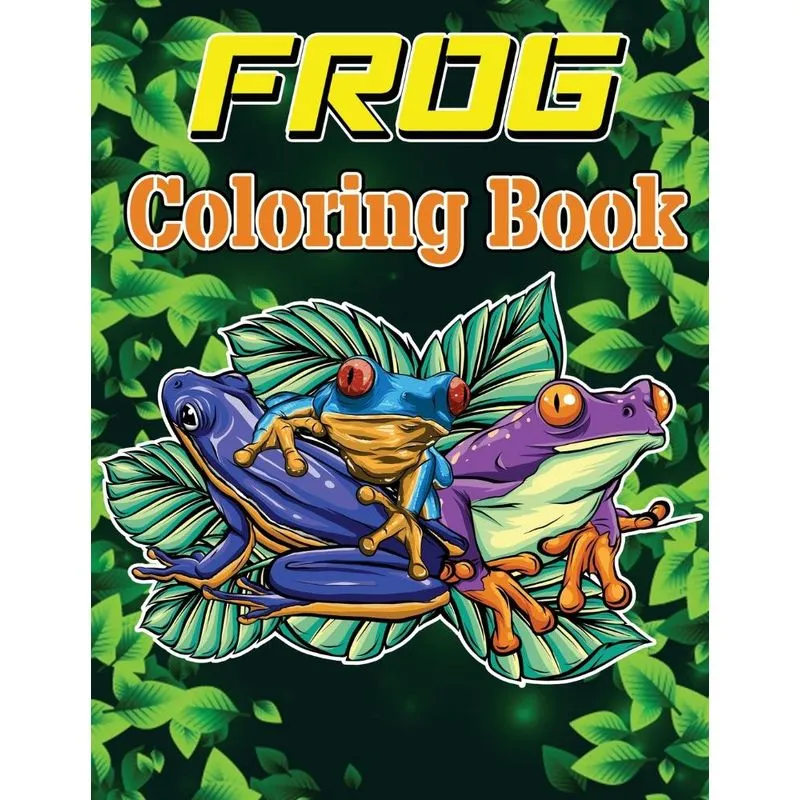 Frog Coloring Book