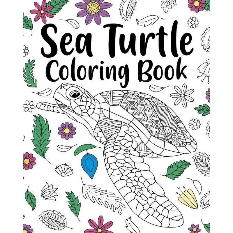 Sea Turtle Coloring Book