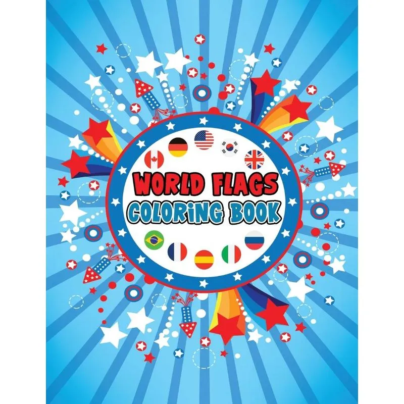 World Flags Coloring Book