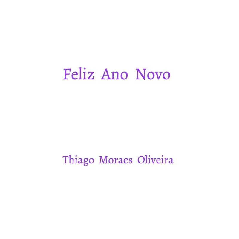 Feliz Ano Novo