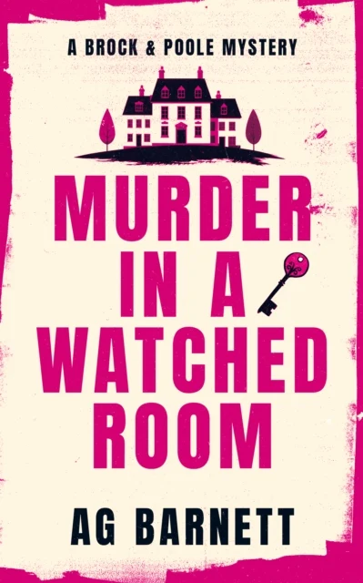 Murder in a Watched Room A locked room a dead body.