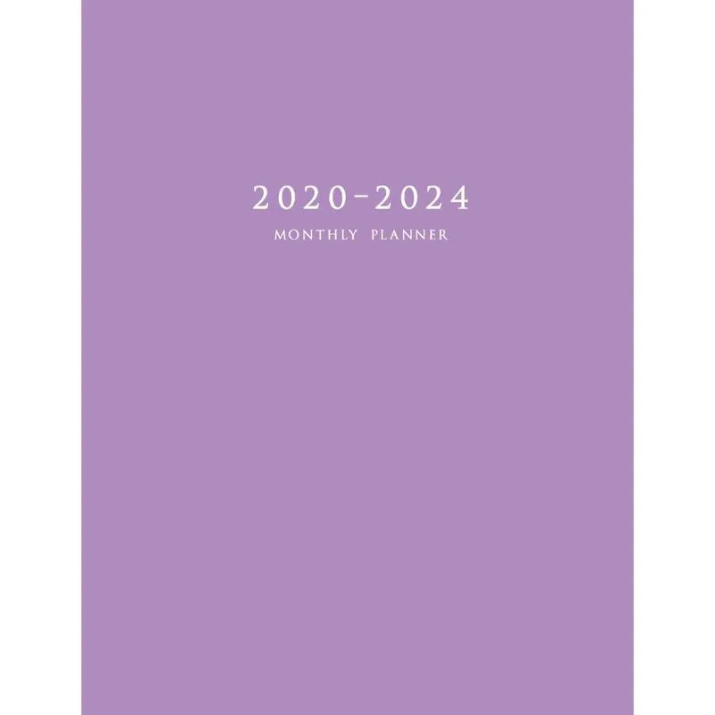 2020-2024 Monthly Planner