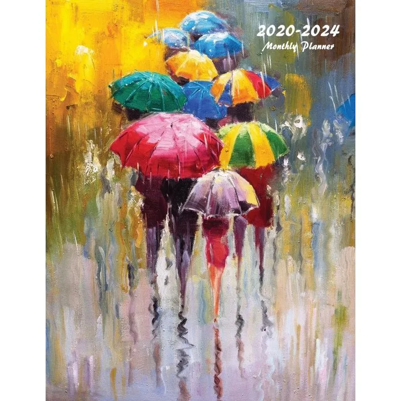 2020-2024 Monthly Planner
