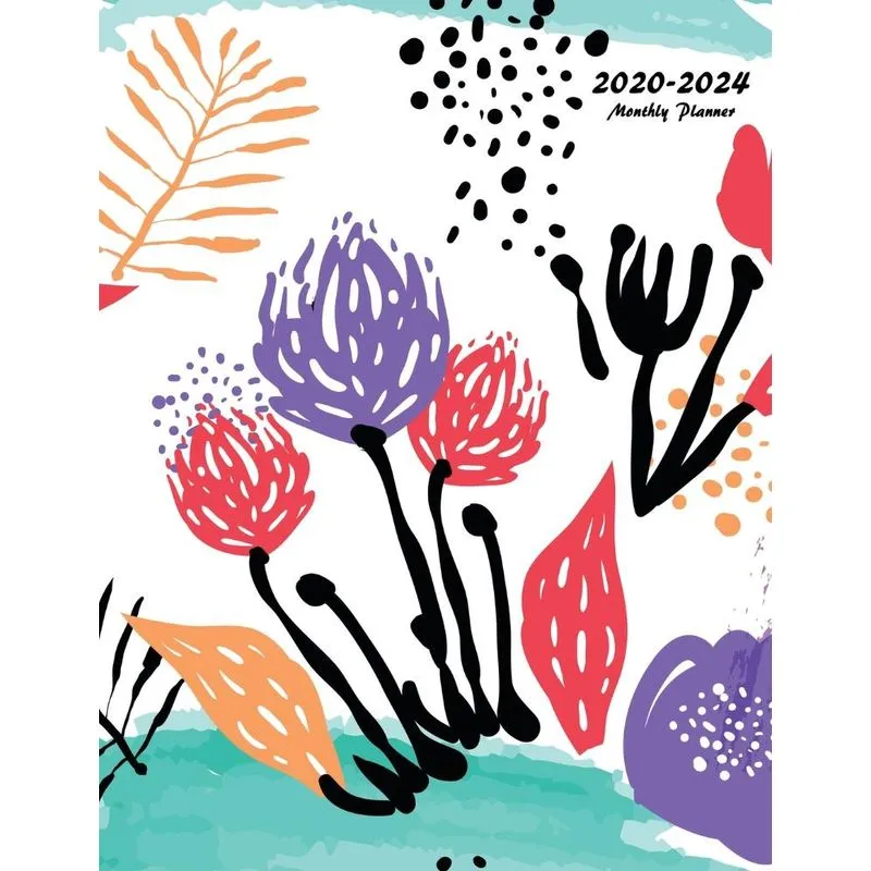 2020-2024 Monthly Planner