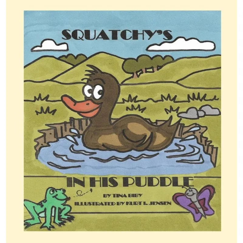 Squatchys In His Puddle