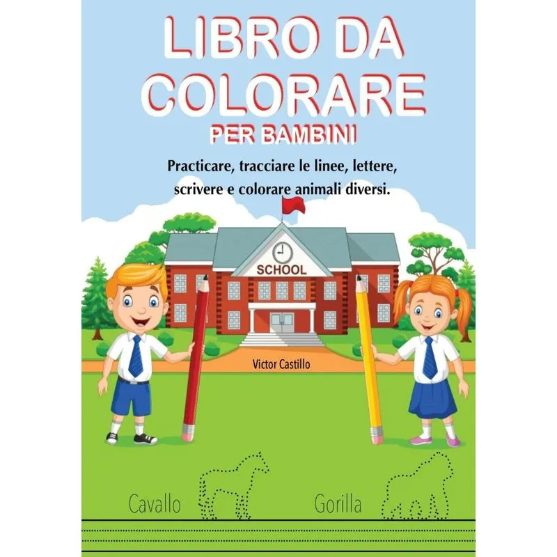 LIBRO DA COLORARE PER BAMBINI