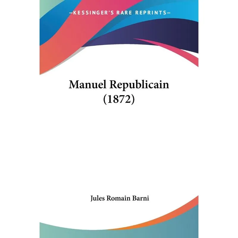 Manuel Republicain (1872)
