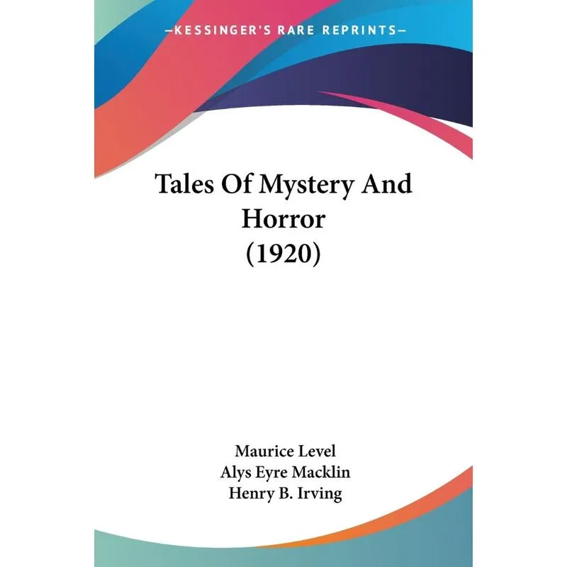 Tales Of Mystery And Horror (1920)