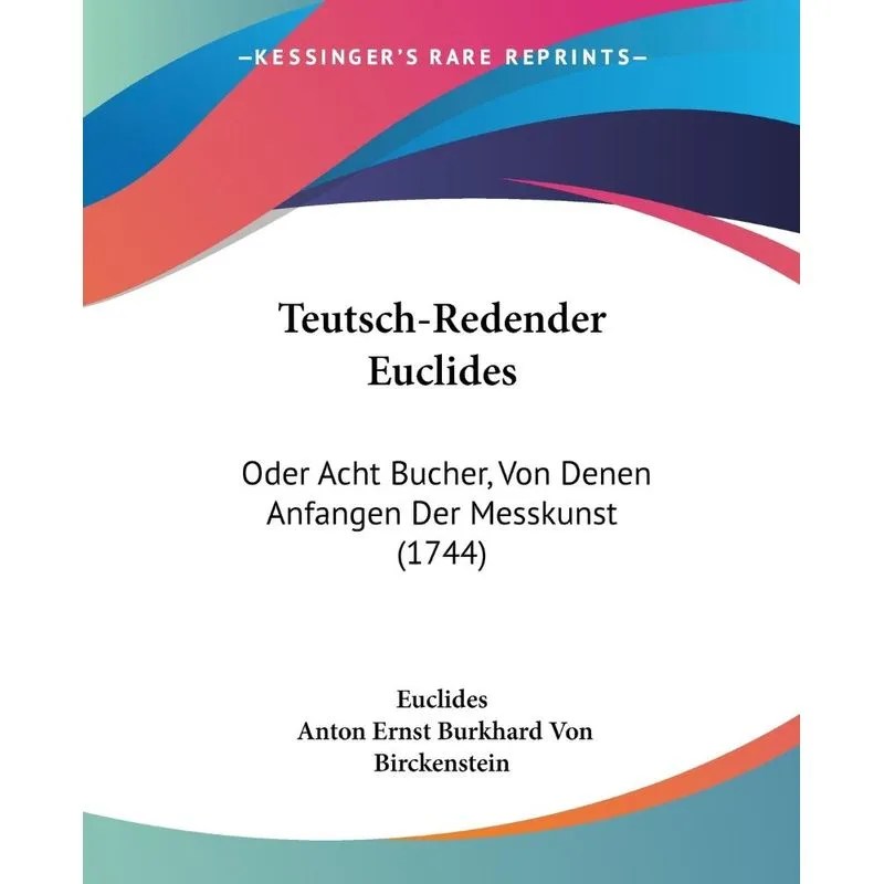 Teutsch-Redender Euclides