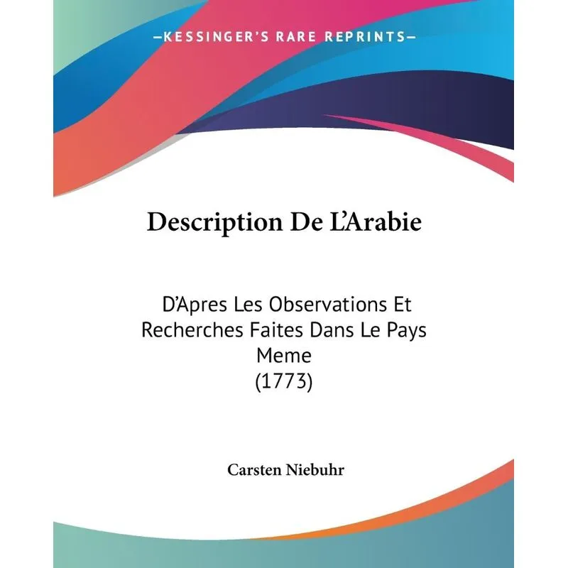 Description De LArabie