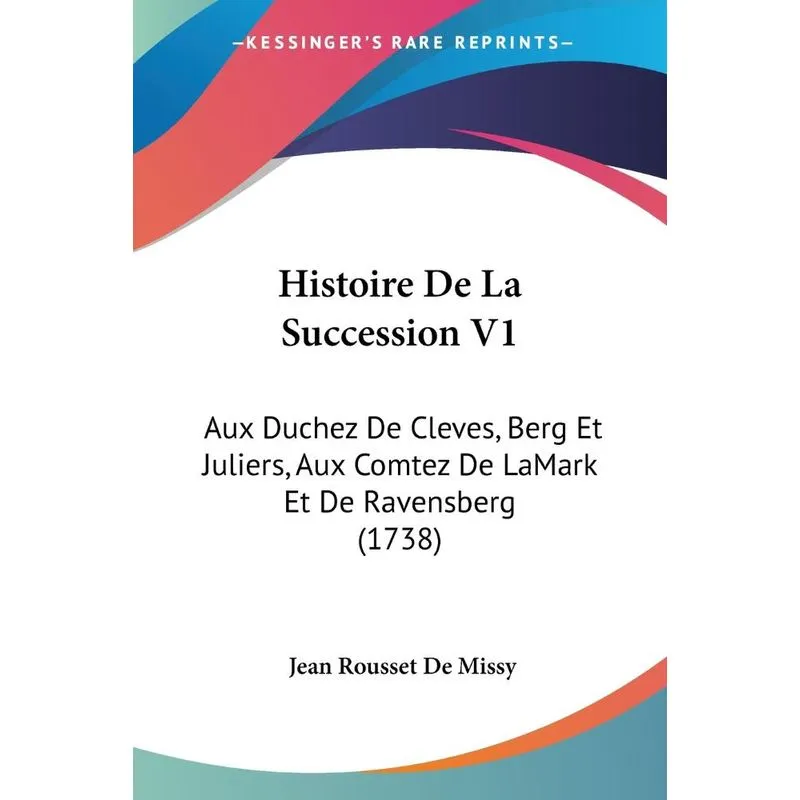 Histoire De La Succession V1